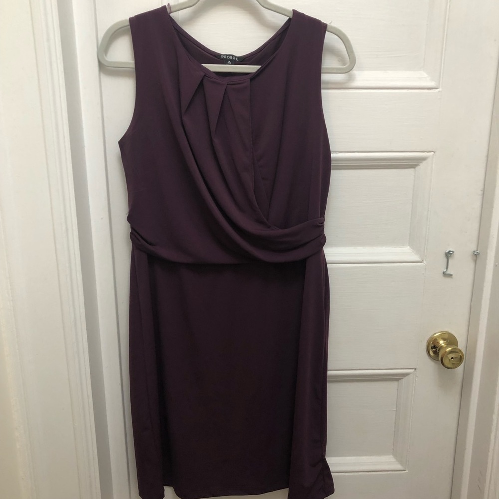 Drape Front Dress